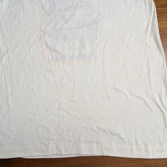 LSU TIGERS We're #1 Shirt Mens Medium White Purple Ringer Finger Retro Style - Picture 14 of 16